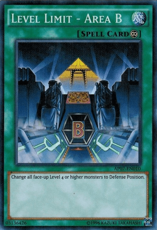 Level Limit - Area B [AP07-EN010] Super Rare - POKÉ JEUX