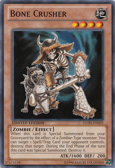 Bone Crusher [GLD5-EN025] Common - POKÉ JEUX