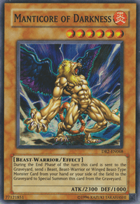 Manticore of Darkness [DR2-EN068] Super Rare - POKÉ JEUX
