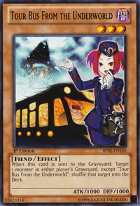 Tour Bus From the Underworld [BP02-EN105] Mosaic Rare - POKÉ JEUX