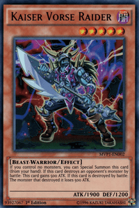 Kaiser Vorse Raider [MVP1-EN002] Ultra Rare - POKÉ JEUX