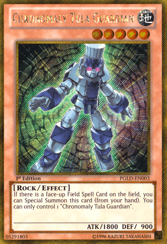 Chronomaly Tula Guardian [PGLD-EN003] Gold Secret Rare - POKÉ JEUX