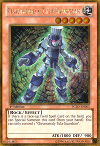 Chronomaly Tula Guardian [PGLD-EN003] Gold Secret Rare - POKÉ JEUX