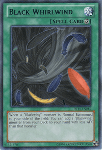 Black Whirlwind (Blue) [DL15-EN015] Rare - POKÉ JEUX