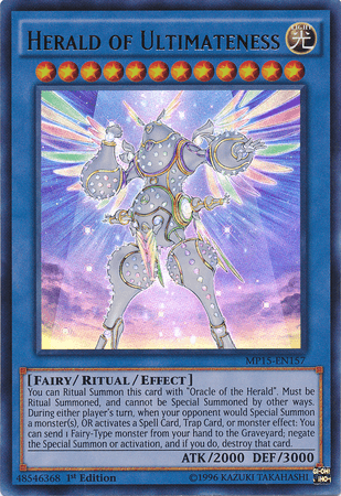 Herald of Ultimateness [MP15-EN157] Ultra Rare - POKÉ JEUX