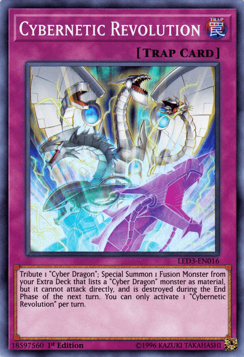 Cybernetic Revolution [LED3-EN016] Super Rare - POKÉ JEUX
