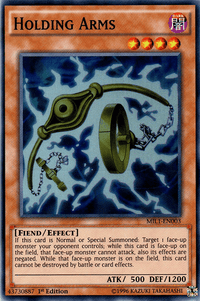 Holding Arms [MIL1-EN003] Super Rare - POKÉ JEUX