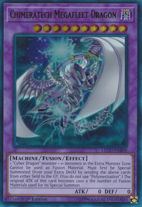 Chimeratech Megafleet Dragon [LEDD-ENB00] Ultra Rare - POKÉ JEUX