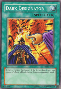 Dark Designator [DR1-EN027] Common - POKÉ JEUX