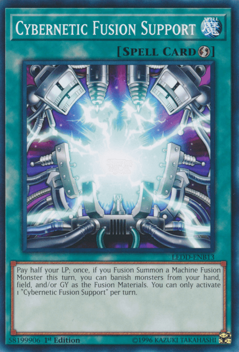 Cybernetic Fusion Support [LEDD-ENB13] Common - POKÉ JEUX