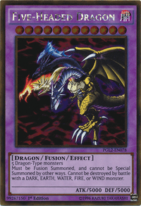 Five-Headed Dragon [PGL2-EN078] Gold Rare - POKÉ JEUX