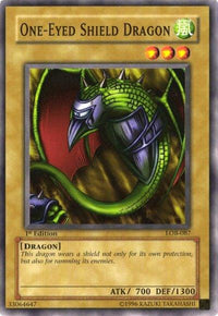One-Eyed Shield Dragon [LOB-087] Common - POKÉ JEUX
