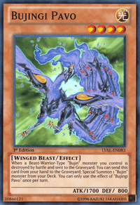 Bujingi Pavo [LVAL-EN083] Super Rare - POKÉ JEUX