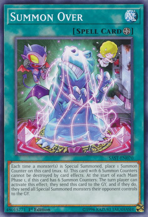 Summon Over [SAST-EN070] Common - POKÉ JEUX