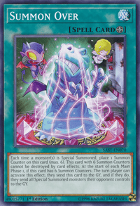 Summon Over [SAST-EN070] Common - POKÉ JEUX