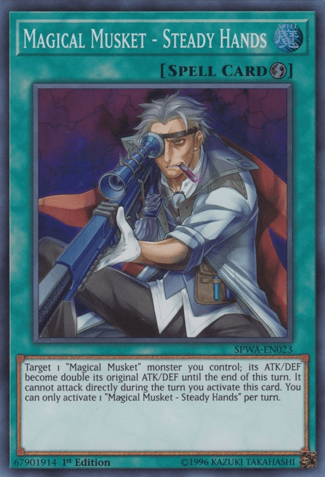 Magical Musket - Steady Hands [SPWA-EN023] Super Rare - POKÉ JEUX