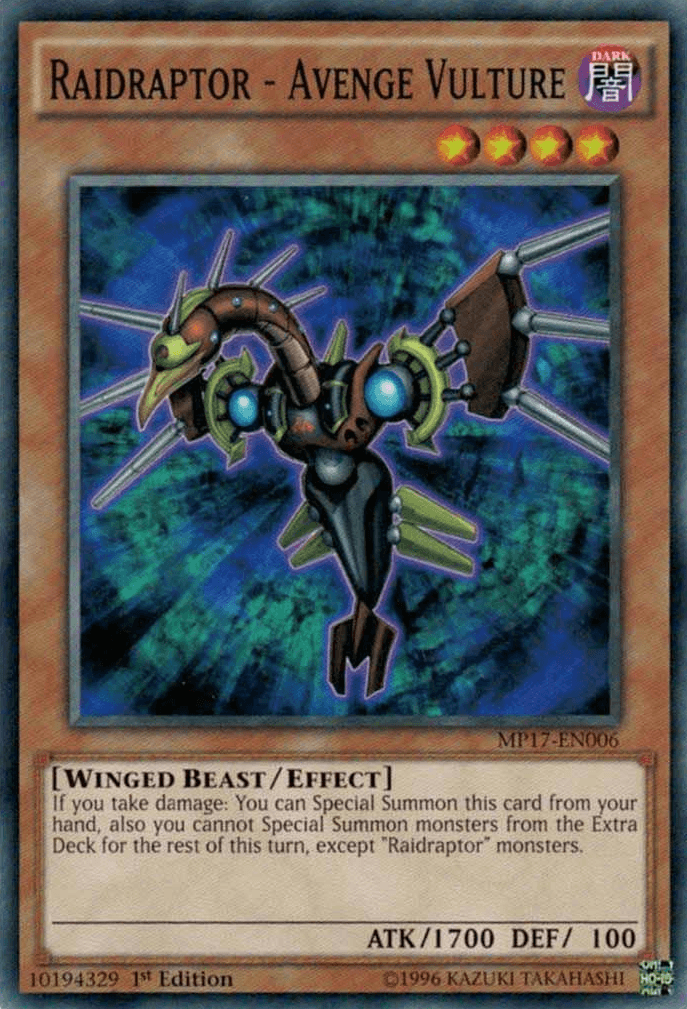 Raidraptor - Avenge Vulture [MP17-EN006] Common - POKÉ JEUX