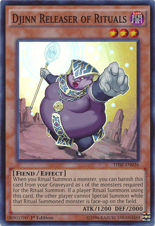 Djinn Releaser of Rituals [THSF-EN036] Super Rare - POKÉ JEUX