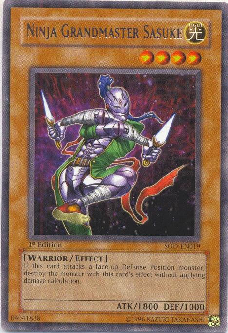 Ninja Grandmaster Sasuke [SOD-EN019] Rare - POKÉ JEUX