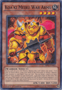Koa'ki Meiru War Arms [BP03-EN061] Shatterfoil Rare - POKÉ JEUX