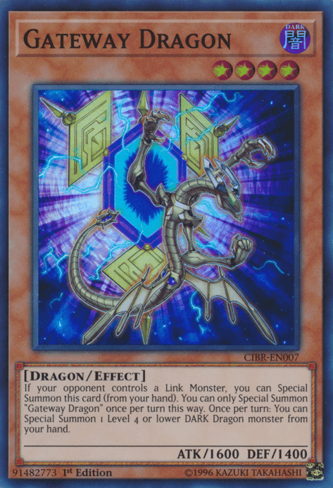 Gateway Dragon [CIBR-EN007] Super Rare - POKÉ JEUX