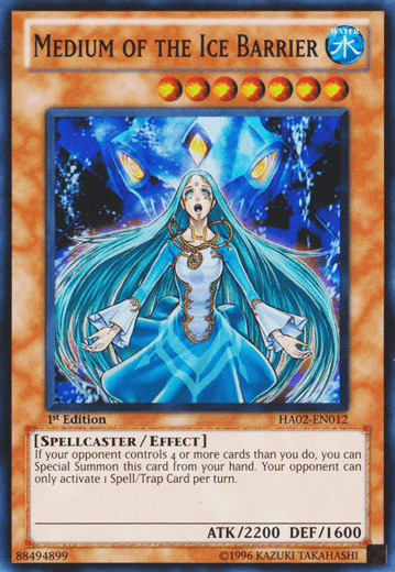 Medium of the Ice Barrier [HA02-EN012] Super Rare - POKÉ JEUX