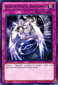 Hieratic Seal of Banishment [GAOV-EN071] Rare - POKÉ JEUX
