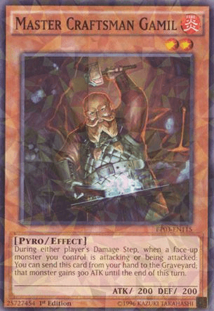 Master Craftsman Gamil [BP03-EN115] Shatterfoil Rare - POKÉ JEUX