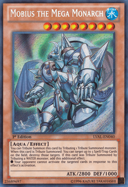 Mobius the Mega Monarch [LVAL-EN040] Secret Rare - POKÉ JEUX