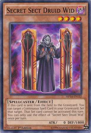 Secret Sect Druid Wid [MP14-EN132] Common - POKÉ JEUX