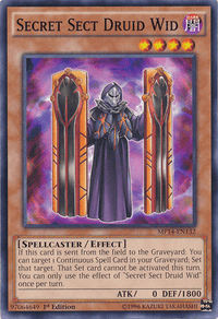 Secret Sect Druid Wid [MP14-EN132] Common - POKÉ JEUX