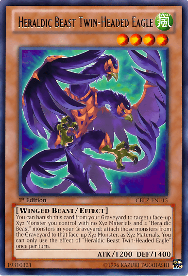 Heraldic Beast Twin-Headed Eagle [CBLZ-EN015] Rare - POKÉ JEUX
