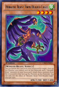 Heraldic Beast Twin-Headed Eagle [CBLZ-EN015] Rare - POKÉ JEUX