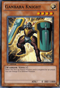 Ganbara Knight [YS11-EN006] Common - POKÉ JEUX