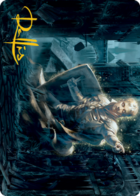 Dennick, Pious Apparition Art Card (Gold-Stamped Signature) [Innistrad: Midnight Hunt Art Series]