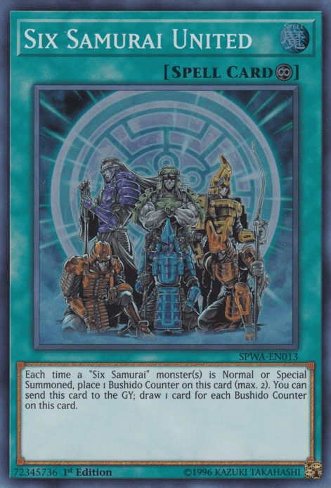 Six Samurai United [SPWA-EN013] Super Rare - POKÉ JEUX