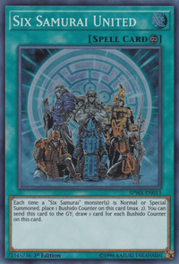 Six Samurai United [SPWA-EN013] Super Rare - POKÉ JEUX