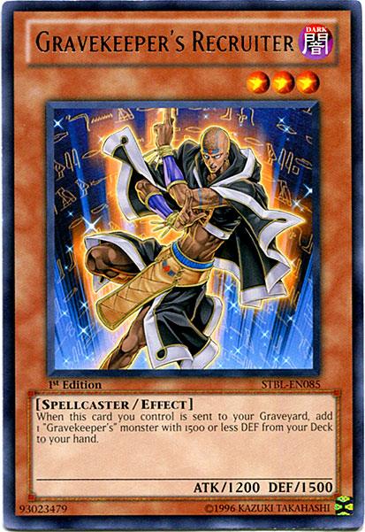 Gravekeeper's Recruiter [STBL-EN085] Rare - POKÉ JEUX