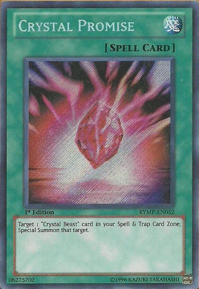 Crystal Promise [RYMP-EN052] Secret Rare - POKÉ JEUX