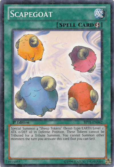 Scapegoat [BP01-EN042] Starfoil Rare - POKÉ JEUX