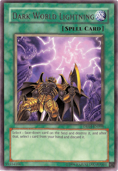 Dark World Lightning [DR04-EN098] Rare - POKÉ JEUX