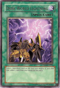 Dark World Lightning [DR04-EN098] Rare - POKÉ JEUX