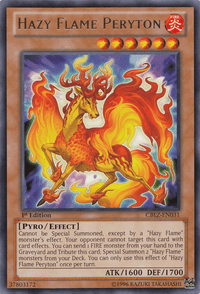 Hazy Flame Peryton [CBLZ-EN031] Rare - POKÉ JEUX