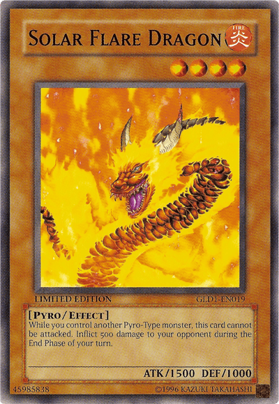 Solar Flare Dragon [GLD1-EN019] Common - POKÉ JEUX