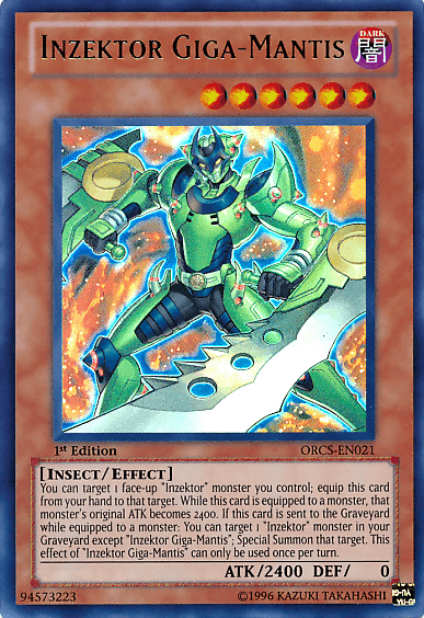 Inzektor Giga-Mantis [ORCS-EN021] Ultra Rare - POKÉ JEUX