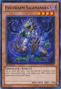 Evilswarm Salamandra [BPW2-EN058] Common - POKÉ JEUX