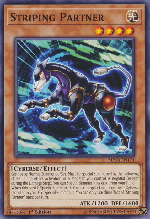 Striping Partner [MP18-EN171] Common - POKÉ JEUX