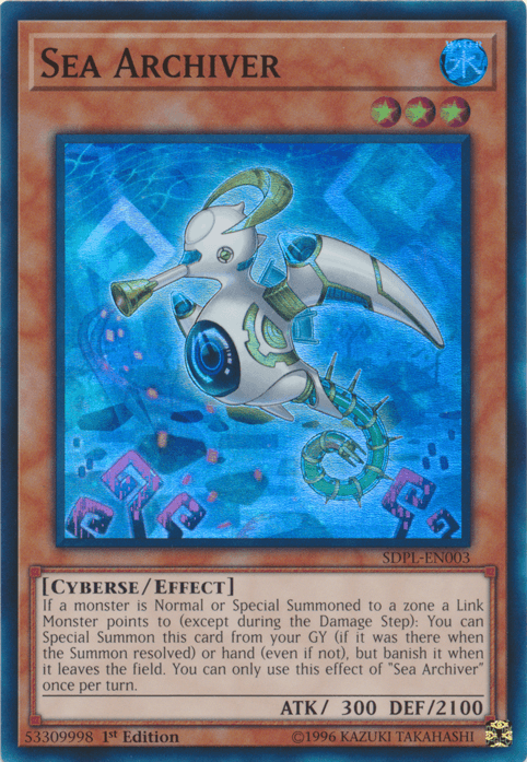 Sea Archiver [SDPL-EN003] Super Rare - POKÉ JEUX