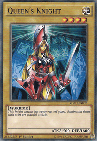 Queen's Knight [YGLD-ENB07] Common - POKÉ JEUX