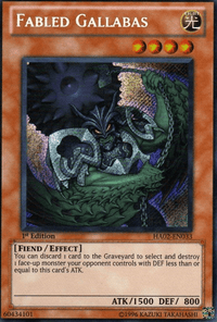 Fabled Gallabas [HA02-EN033] Secret Rare - POKÉ JEUX